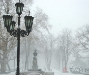Одесса снегопад 
