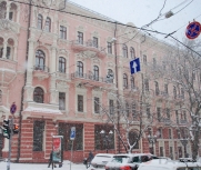 Снегопад в Одессе 25 января 2013